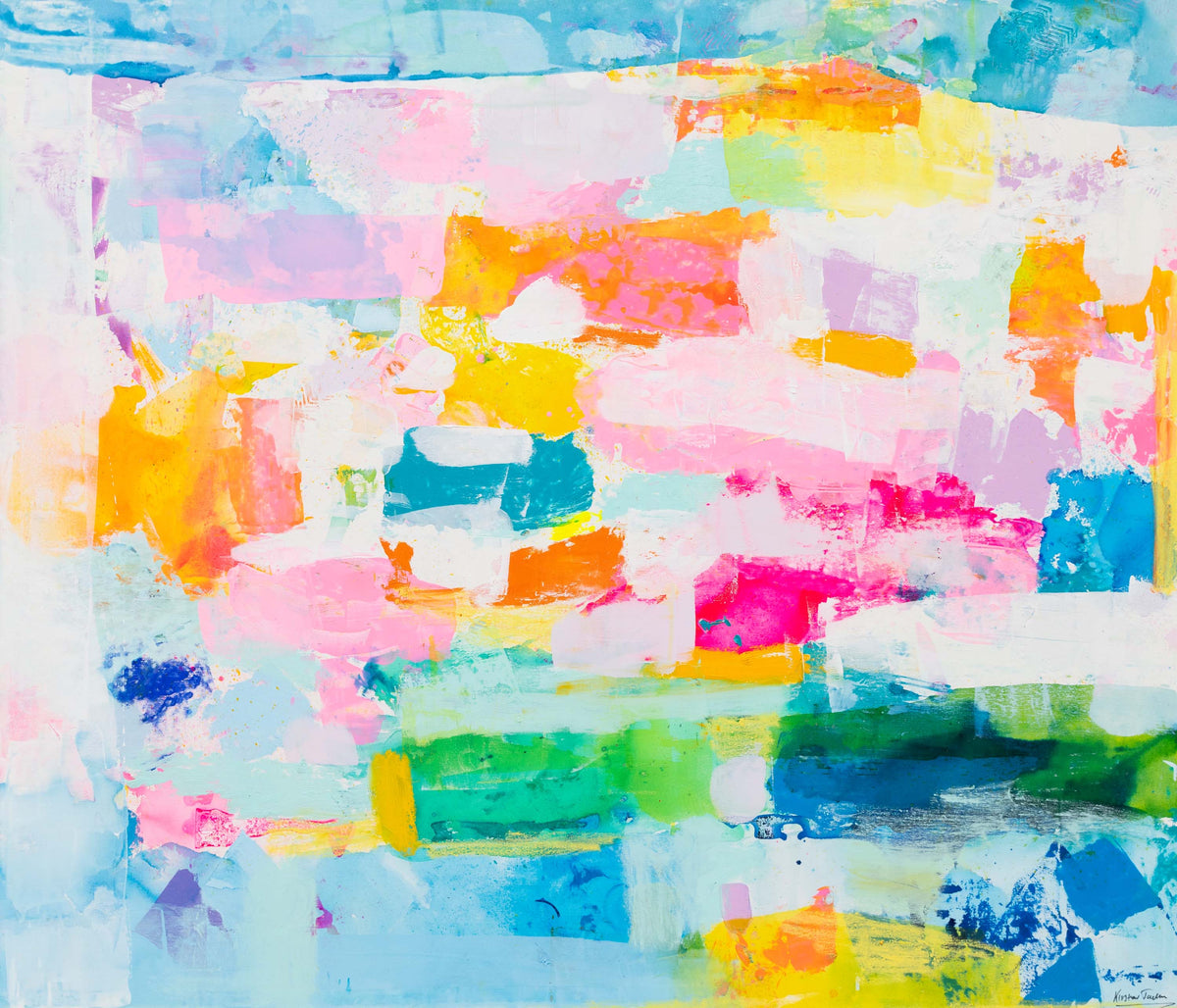 &quot;Beachside Gelato&quot; 143cm x 123cm