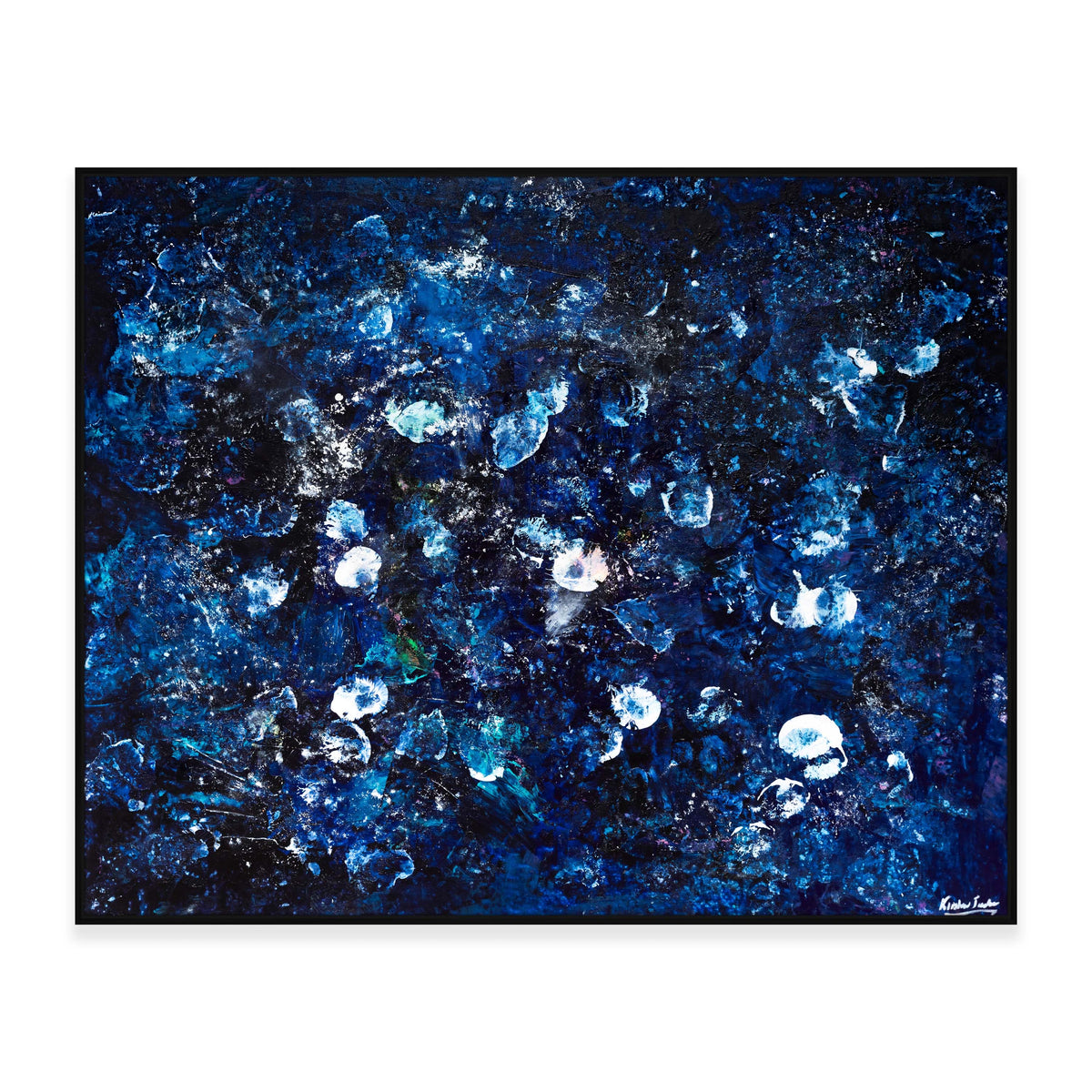 &quot;Blue tango series&quot; 153cm x 123cm