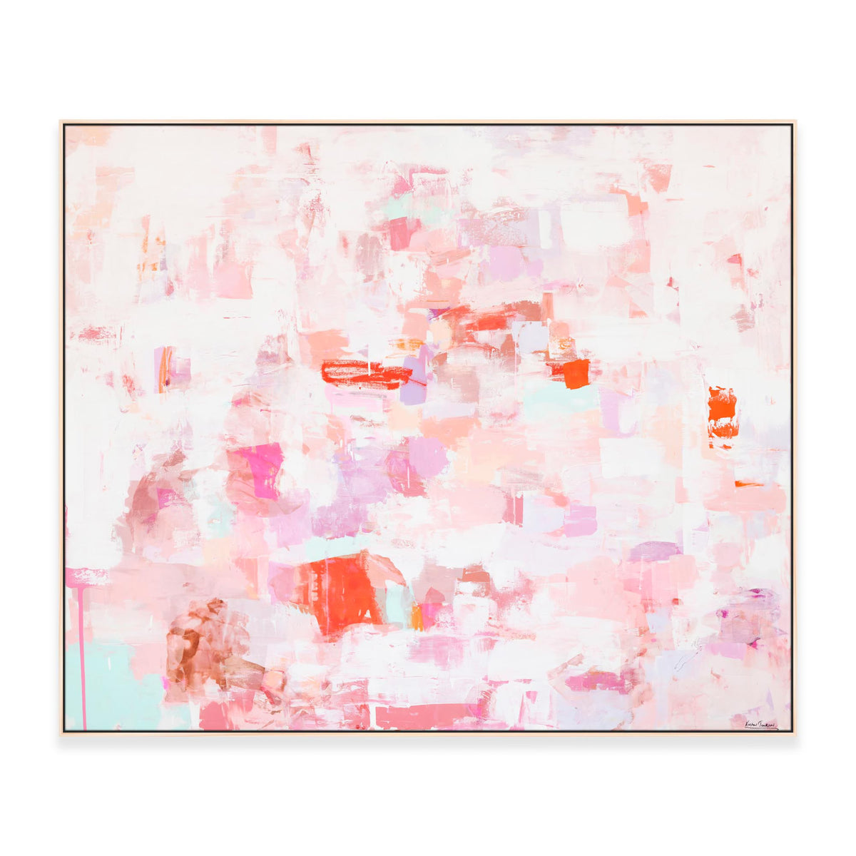 "A love that lasts with you forever" 183cm x 153cm