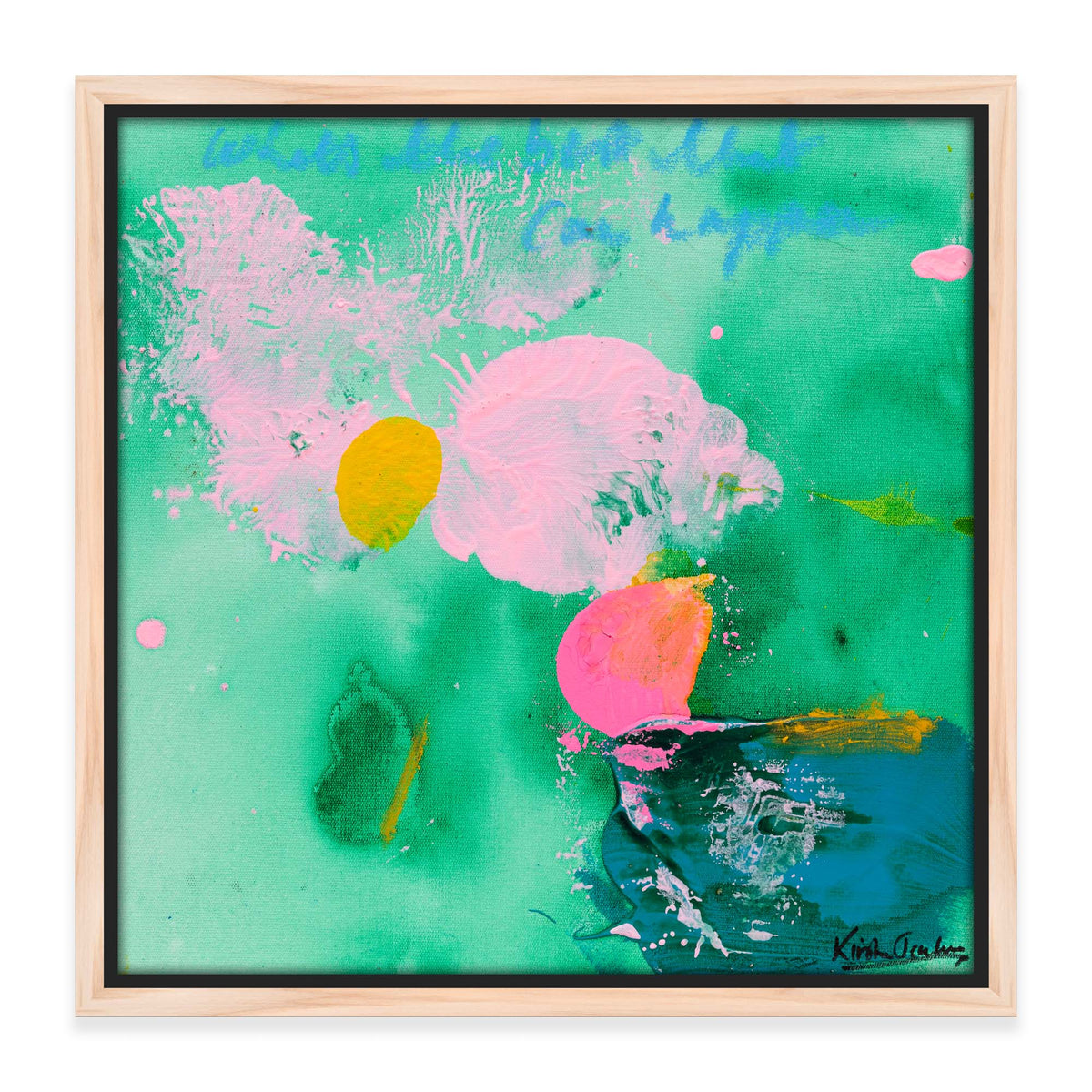 “Whats The Best That Can Happen #9” 33 x 33cm