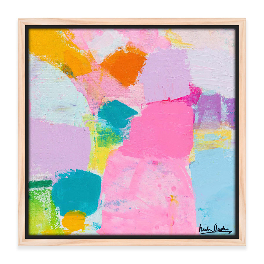 "A very happy love" #3 33cm x 33cm