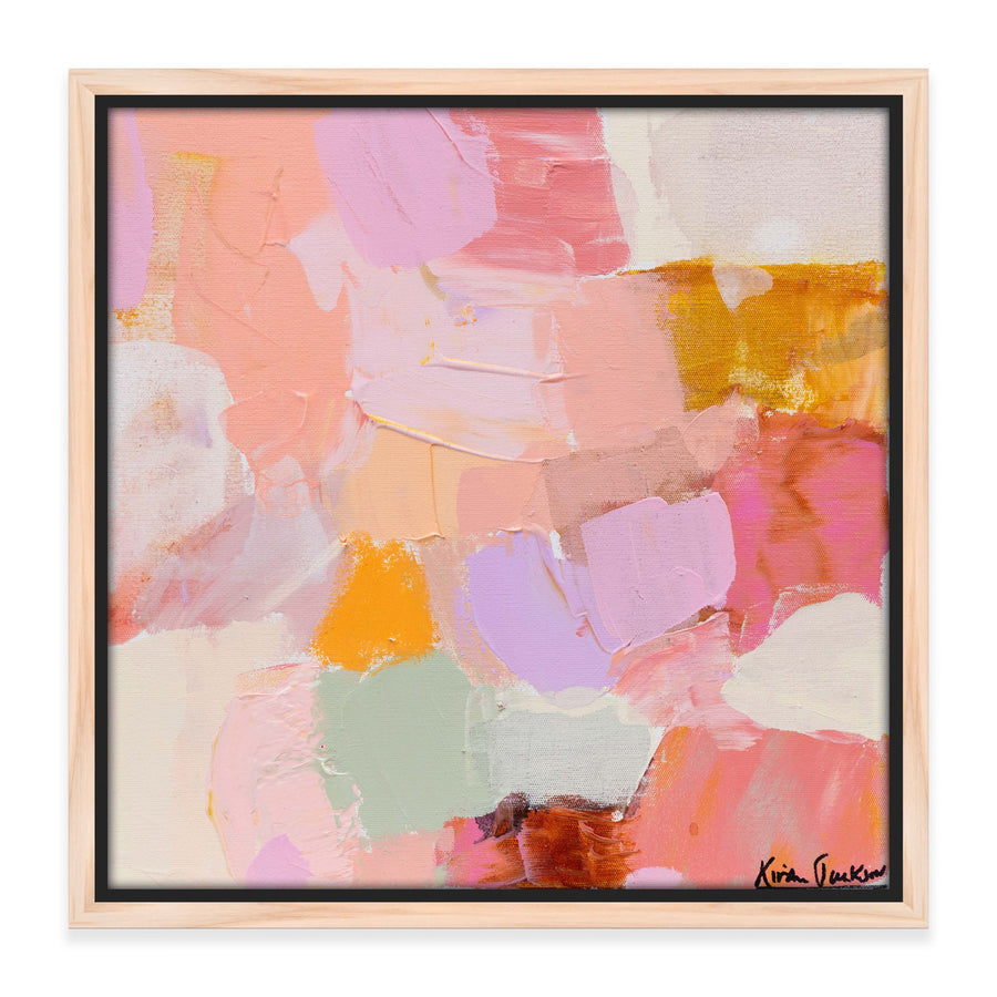 "Coral love #2"  33cm x 33cm