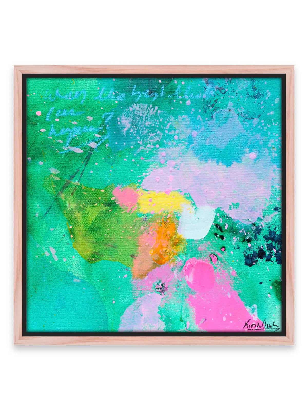 Whats the best that can happen #2 33cm x 33cm