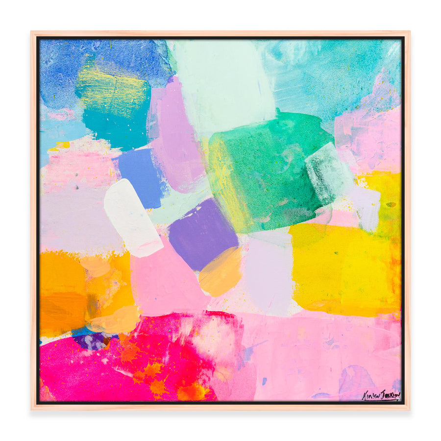 "Colour my life #3" 53cm x 53cm