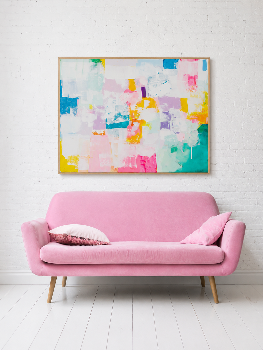 NEW: 'Bright Love #3' - 123 x 93cm