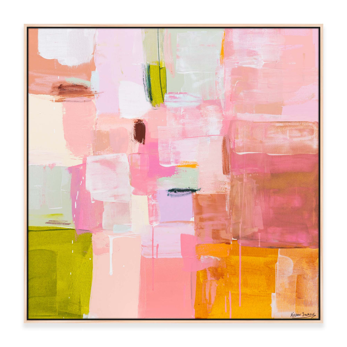 “Fresh Love" 83 x 83cm