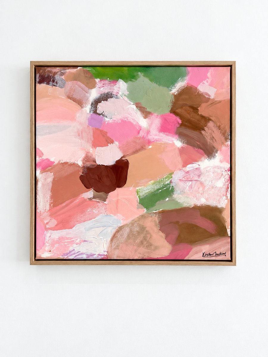 NEW: A love of pastel 53x53cm