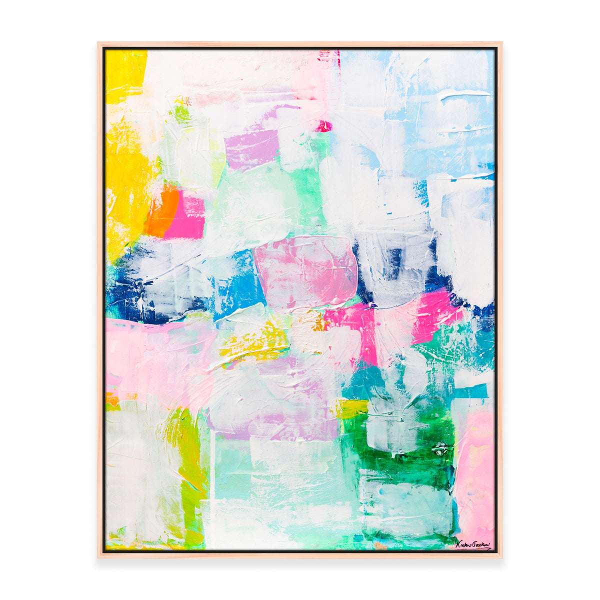 NEW: ‘All The Pastels #2’ 93 x 73cm