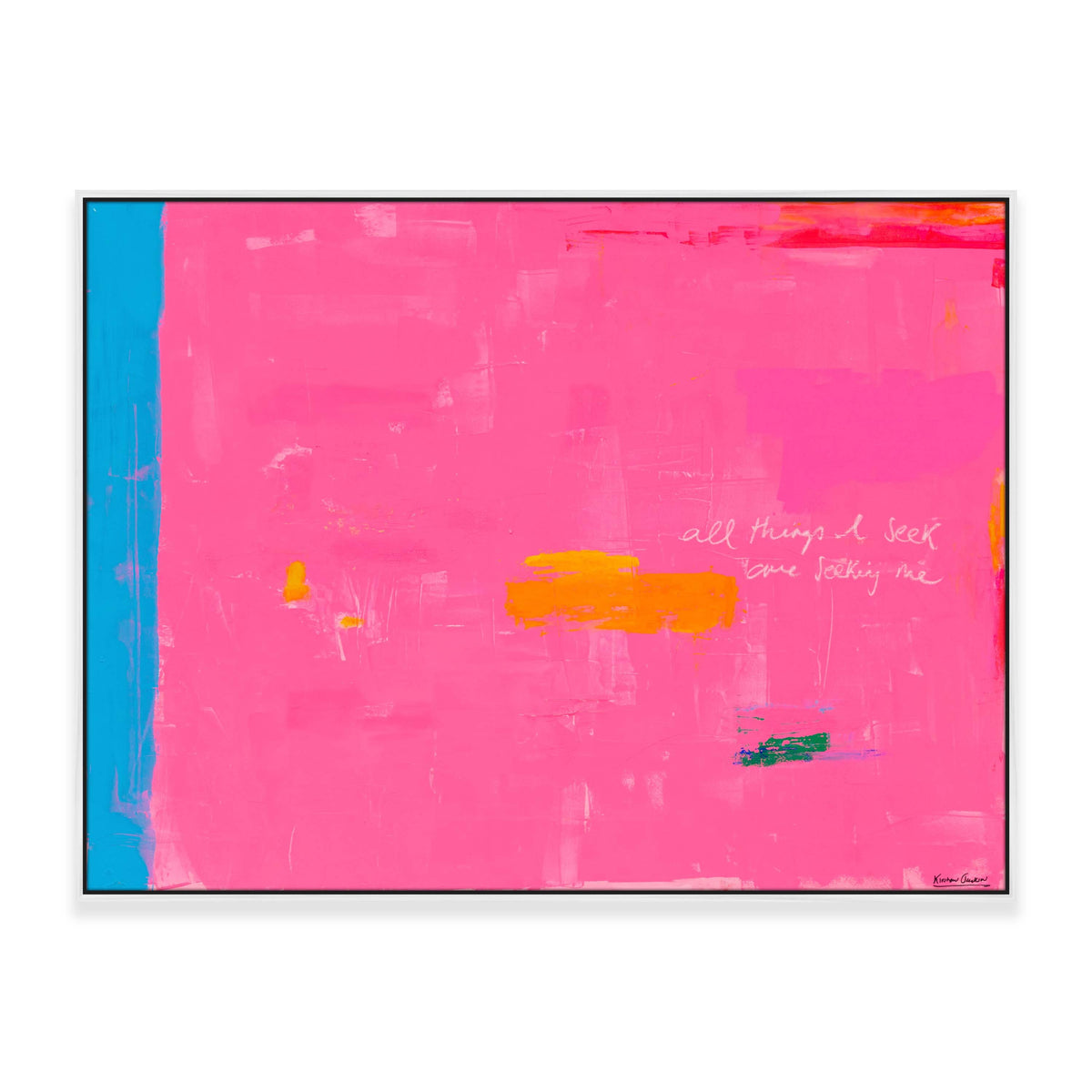 &quot;All Things I Seek Are Seeking Me&quot; 123cm x 93cm