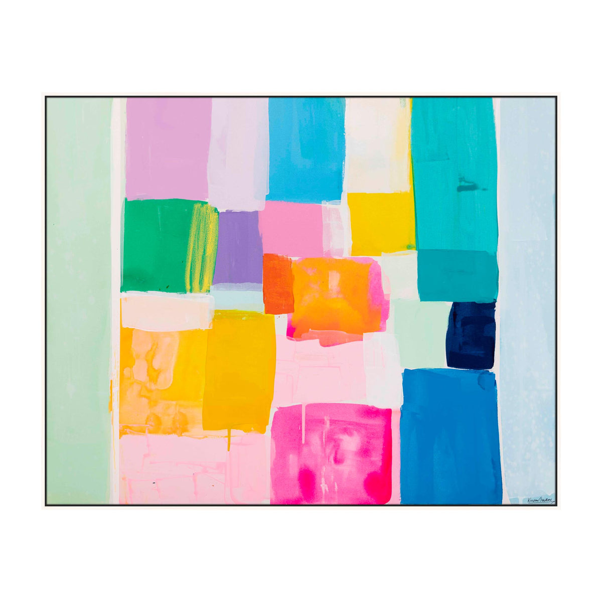 NEW: A colourful life 153 x 123cm