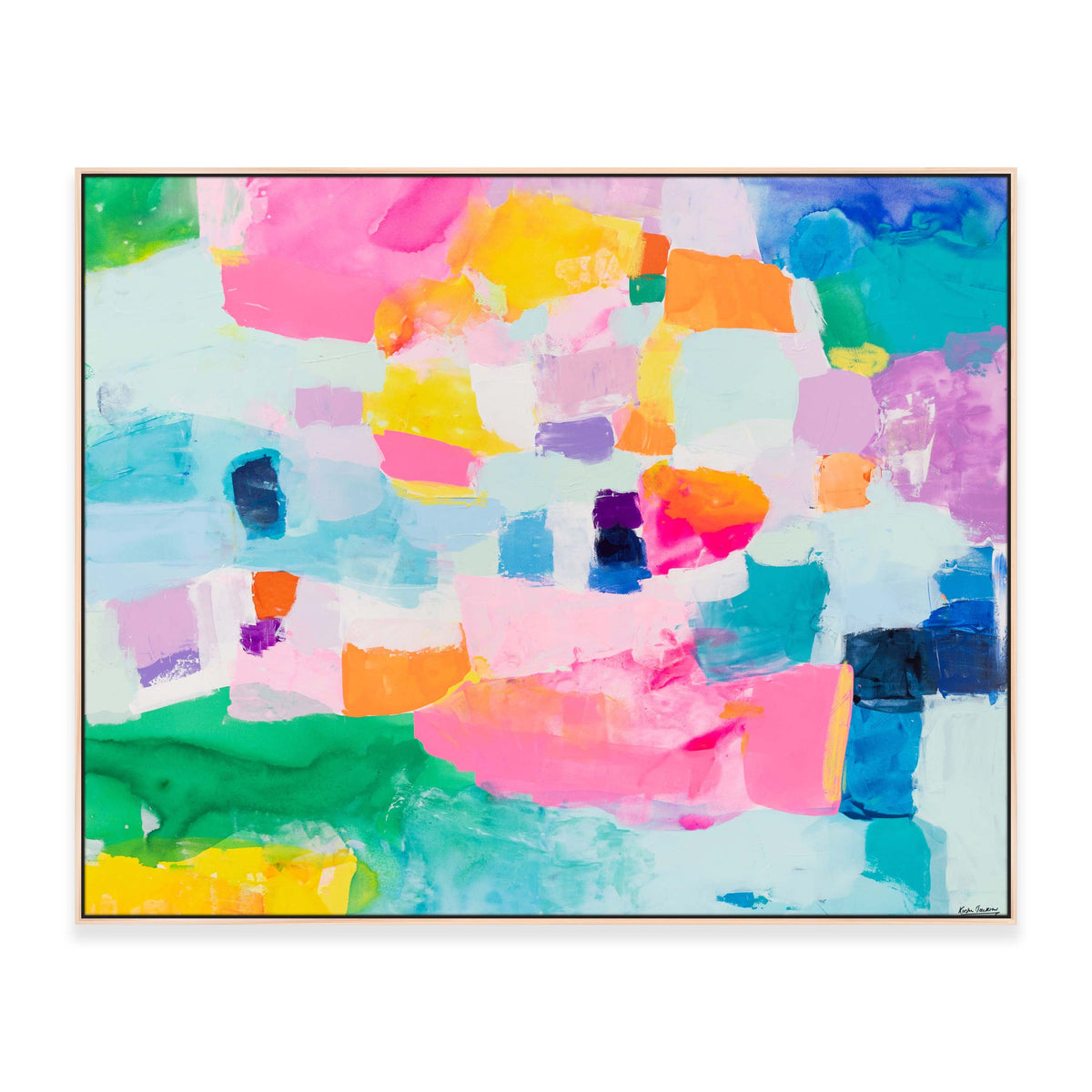 "Happiness Happens #2" 153cm x 123cm