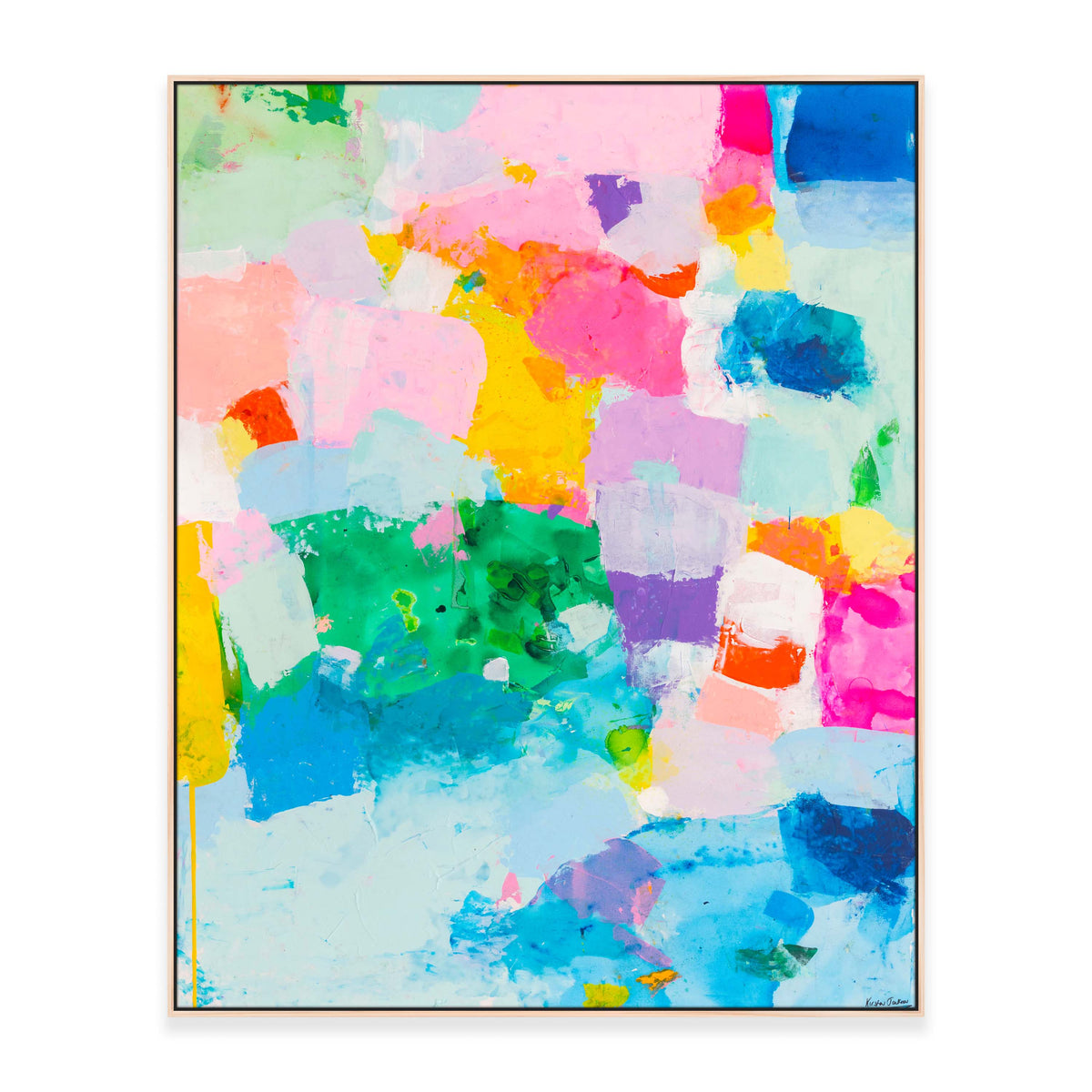 NEW: ‘Happiness Happens #3’ 153 x 123cm