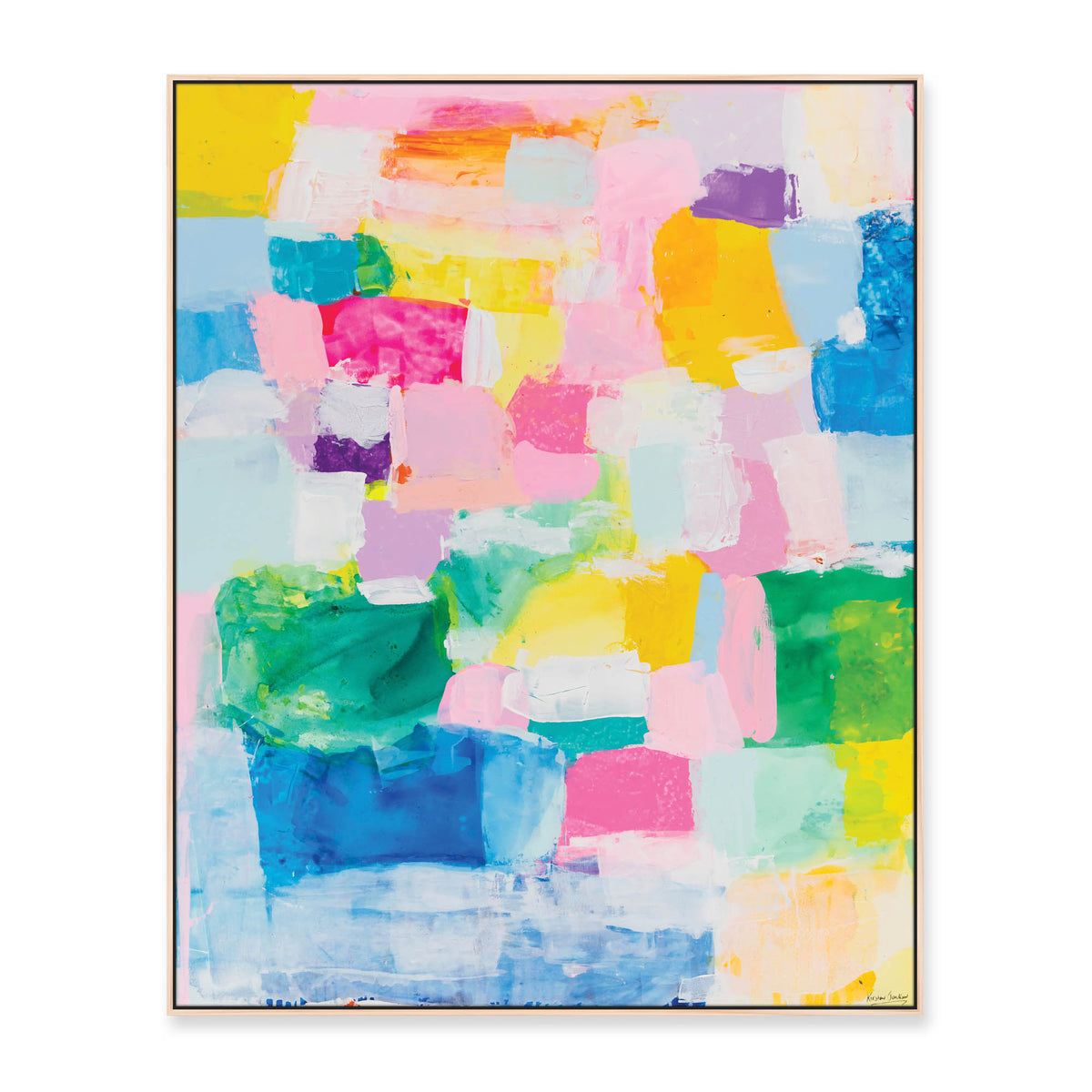 NEW: 'Happiness Happens #7' - 153 x 123cm