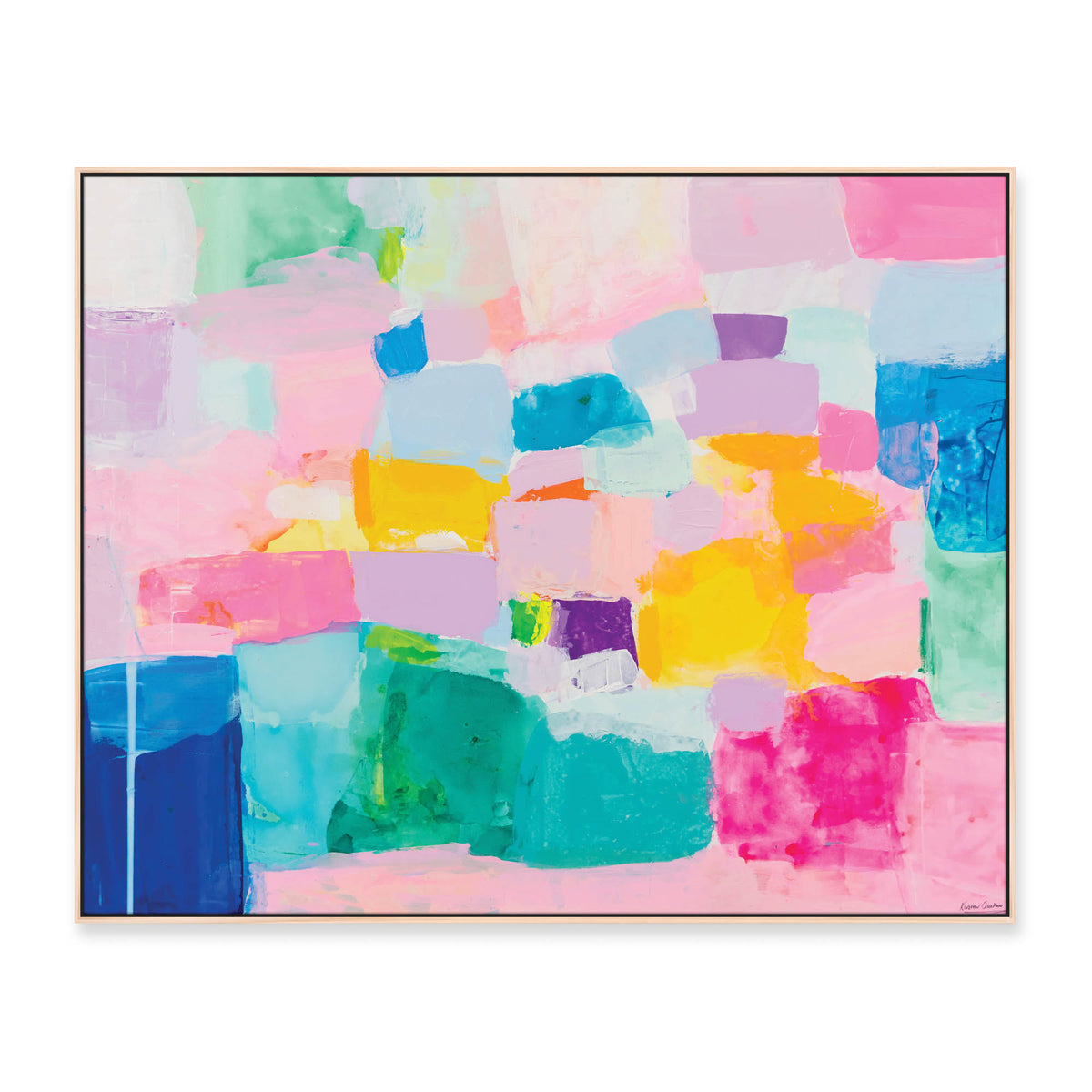 NEW: 'Happiness Happens #9' - 153 x 123cm