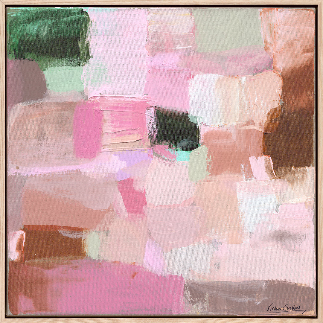 NEW: 'Love is all there is #1'- 63cm x 63cm