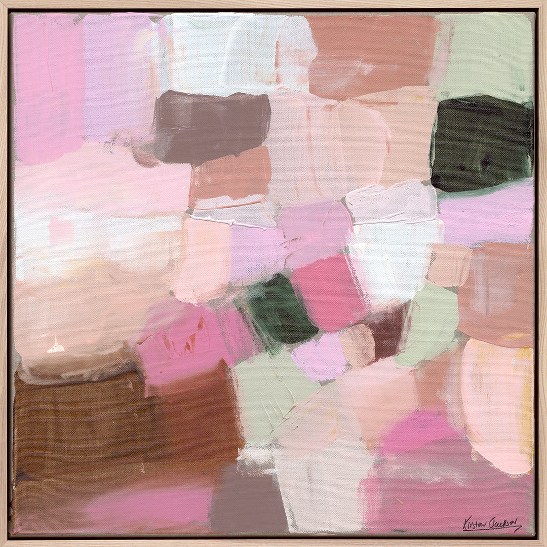 NEW: 'Love is all there is #2'- 63cm x 63cm