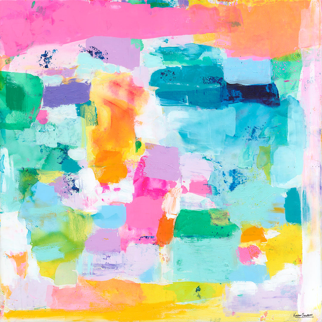 "Lucky in love #1" 123cm x 123cm