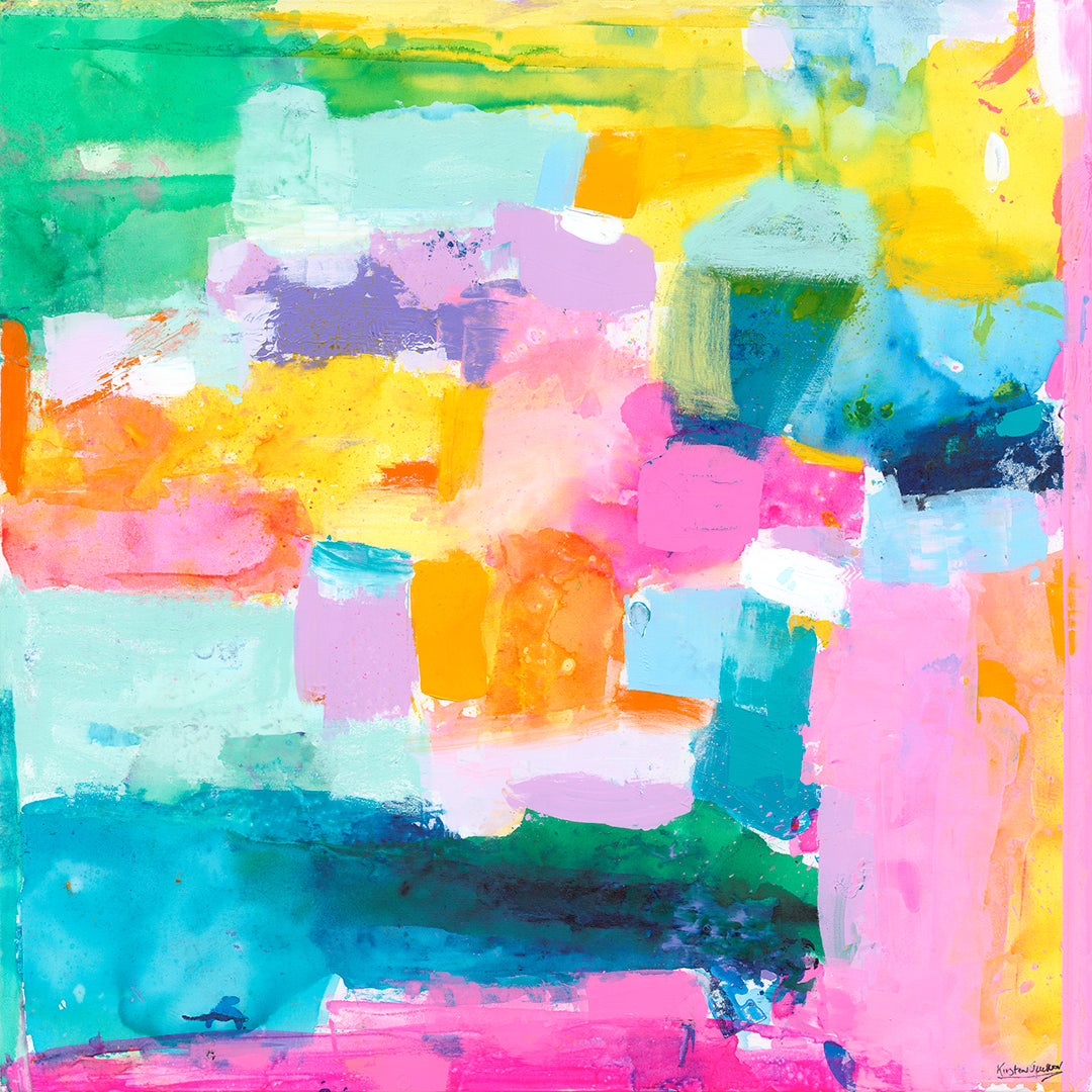 &quot;Lucky in love #2&quot; 123cm x 123cm