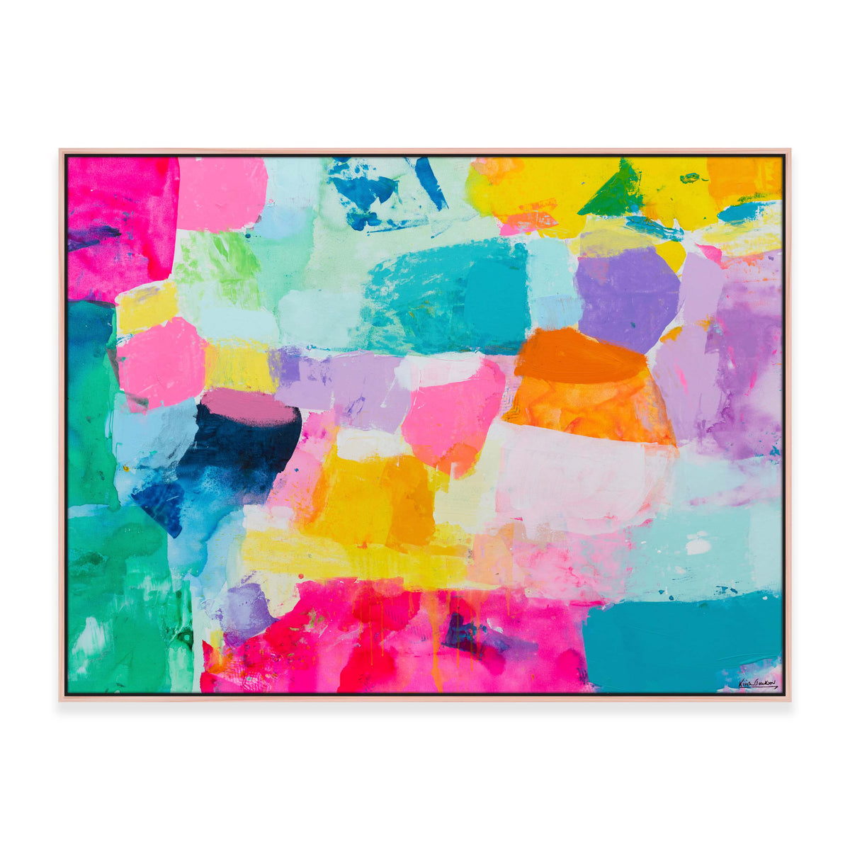 &quot;It feels like I am falling in love #2&#39; 123cm x 93cm