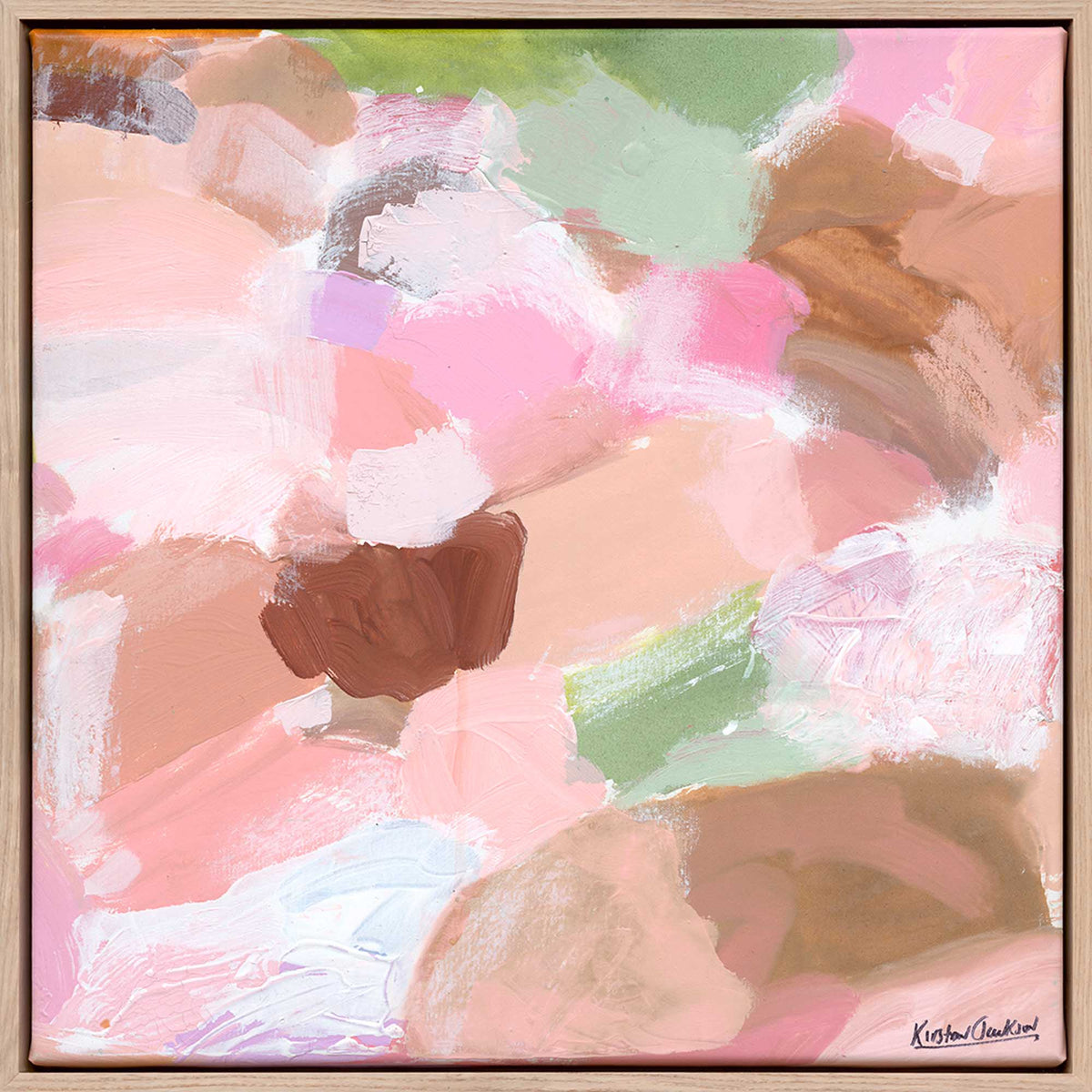 NEW: Blush #2 53cm x 53cm