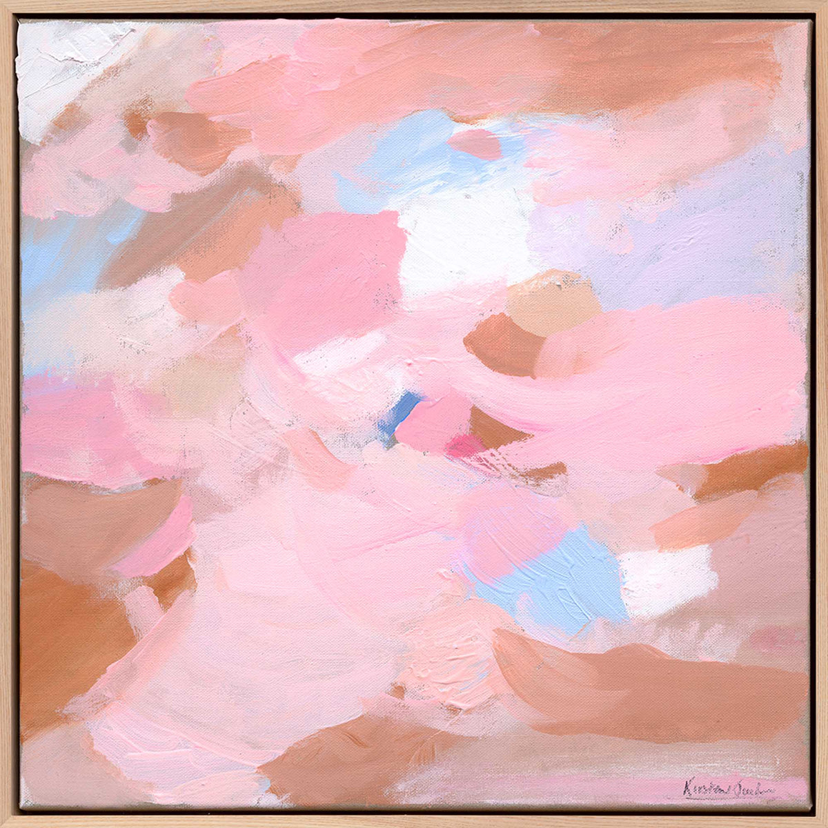 NEW: Blush #5 63cm x 63cm