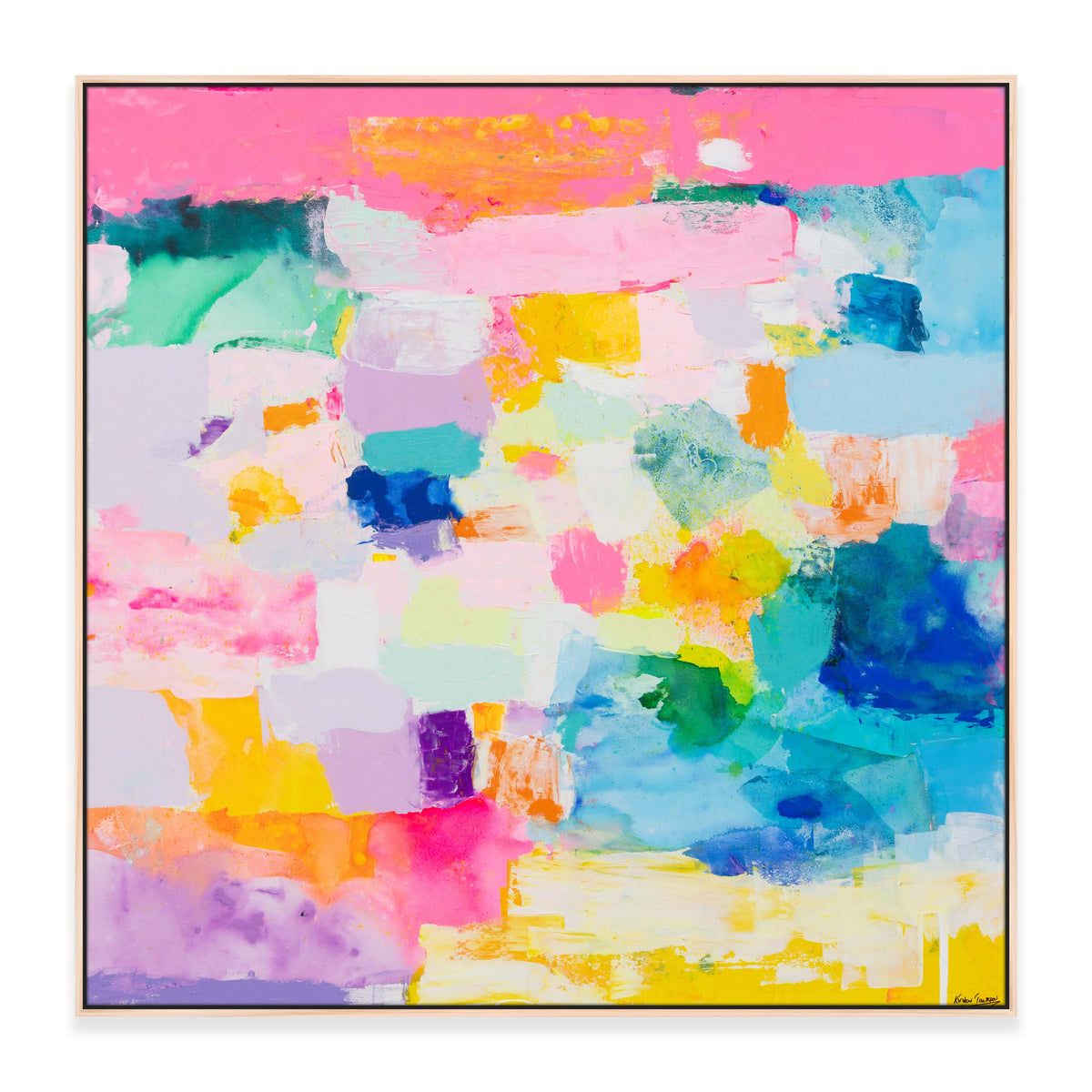 "Lucky In Love Series #1" 123cm x 123cm