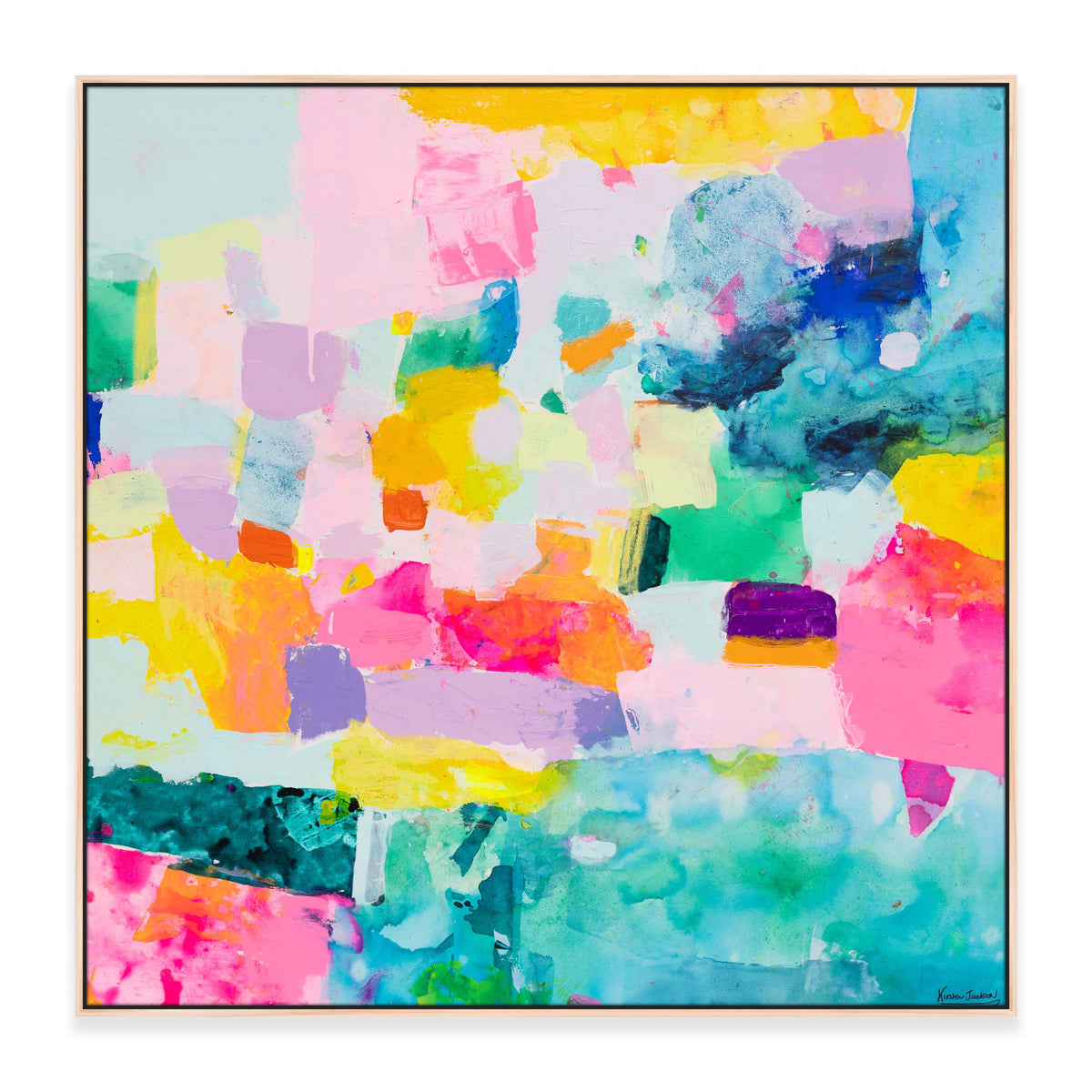 &quot;Lucky In Love Series #2&quot; 123cm x 123cm