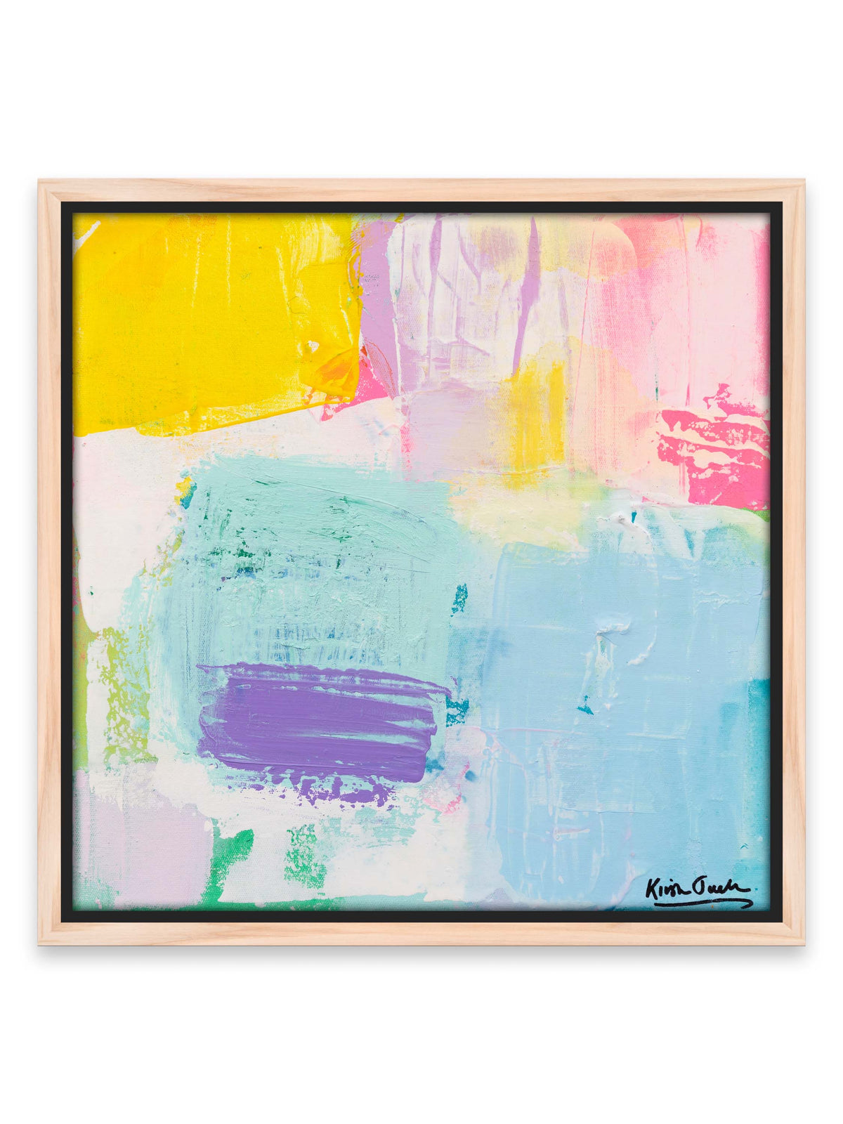 NEW: 'Miracles happen #2' 33cm x 33cm