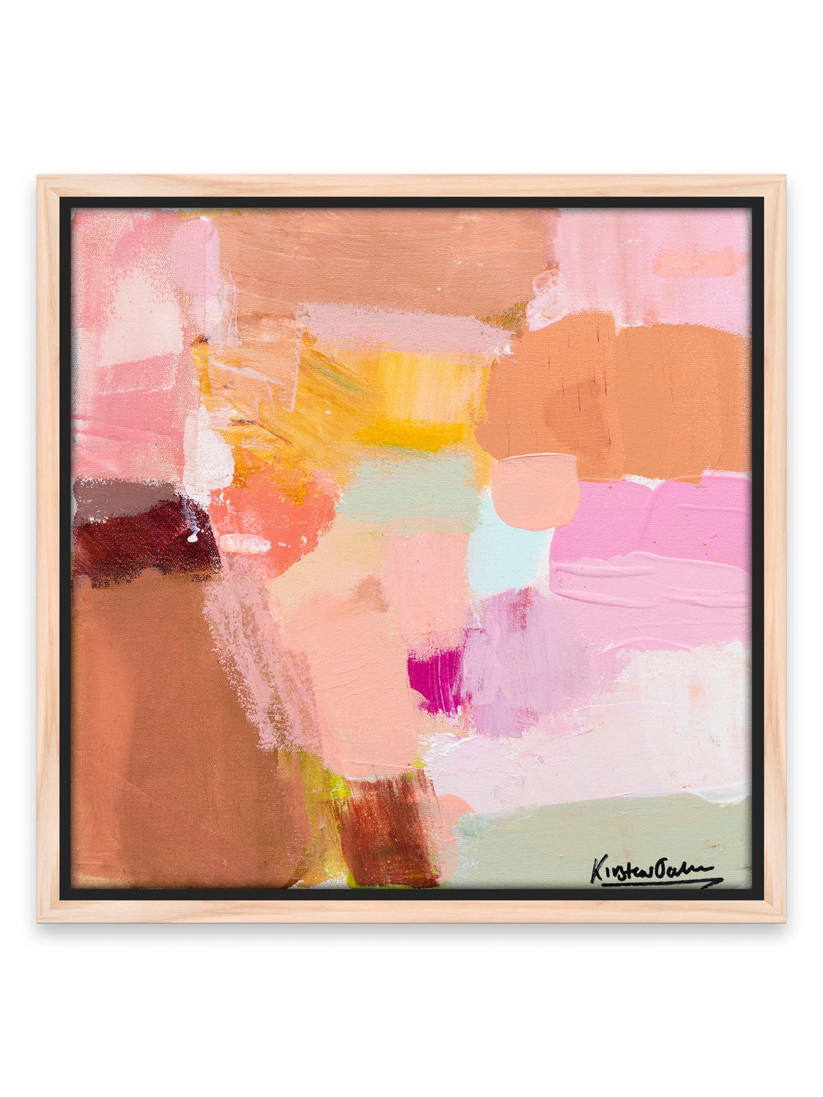 NEW: 'Pastel love collection #8' 33cm x 33cm