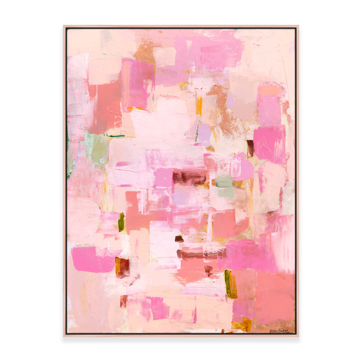 "Pastel Love #1”  123cm x 93cm