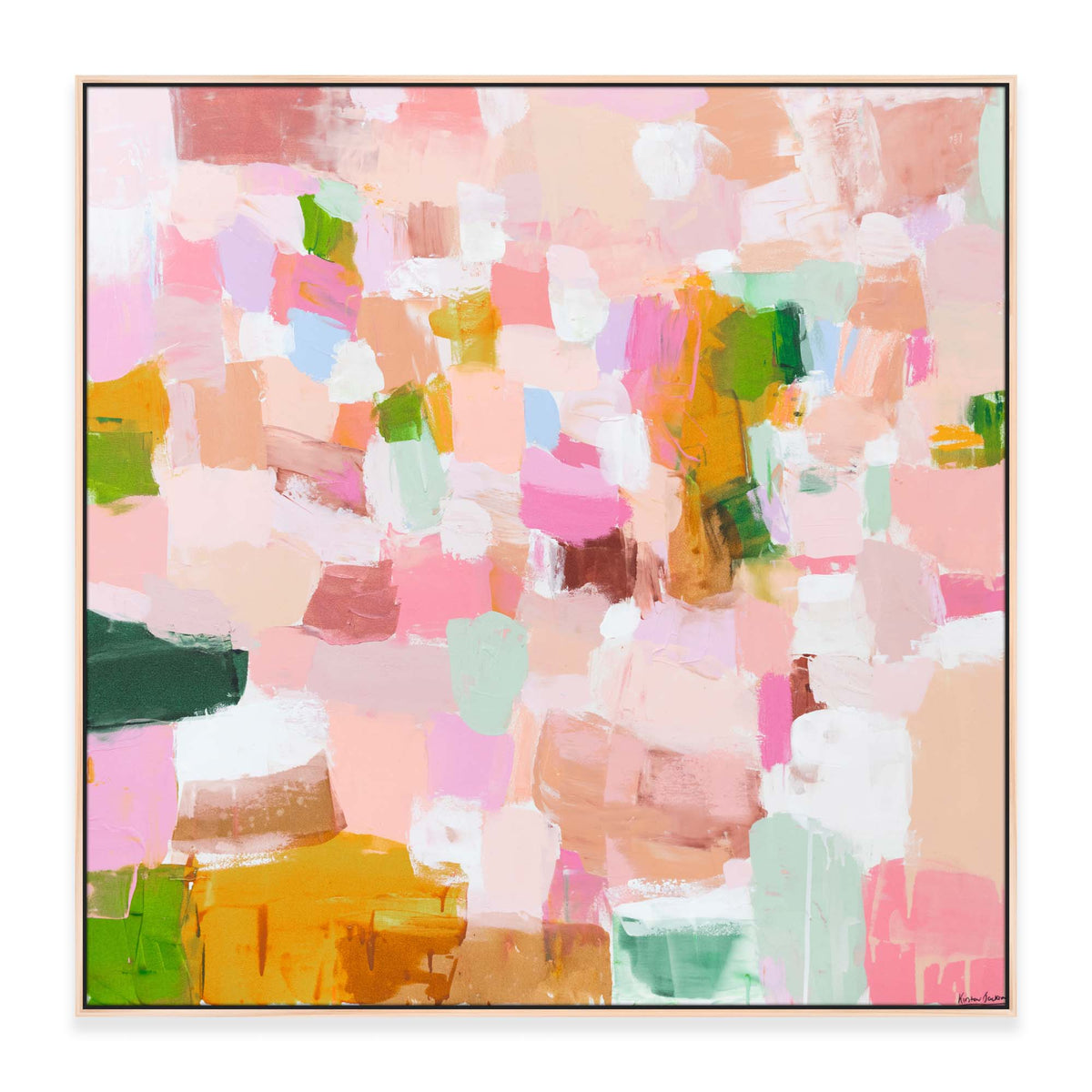NEW: 'Pastel Love Collection Series' - 123cm x 123cm