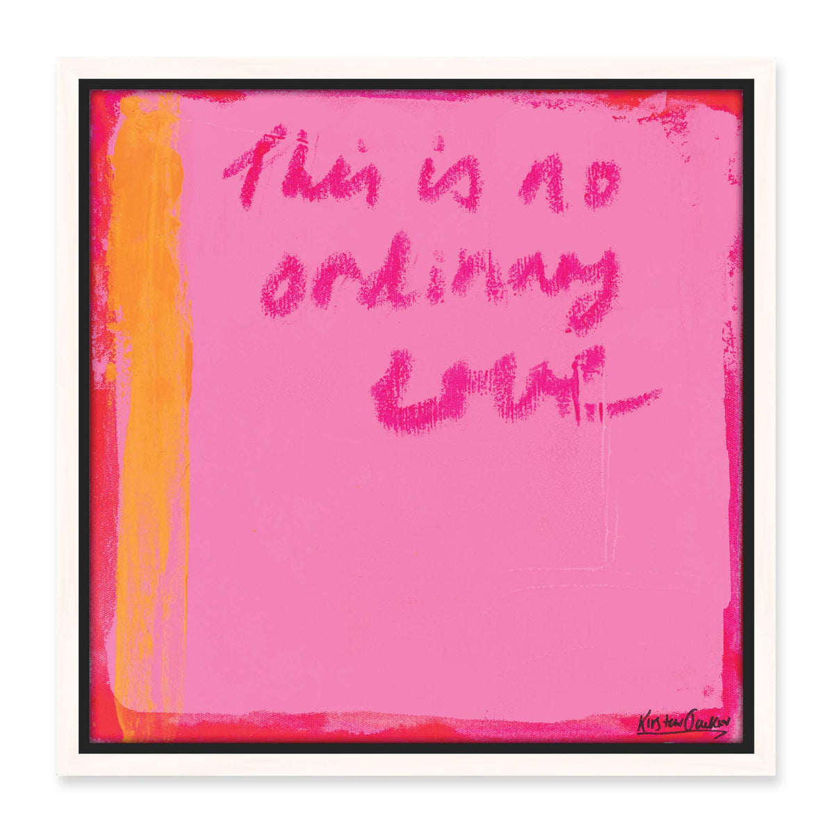 NEW: 'This Is No Ordinary Love #2' - 33 x 33cm