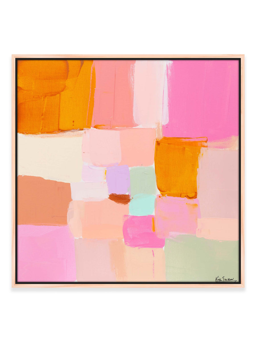 "My pastel collection #2" 63 x 63cm