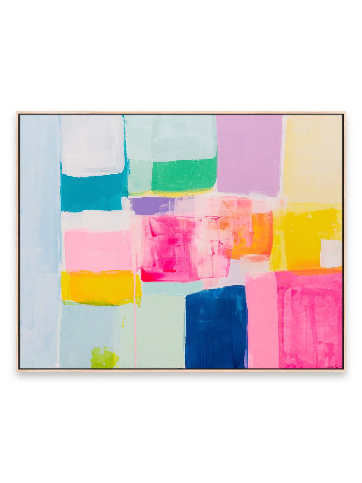 &quot;Miracles await&#39; 143cm x 113cm