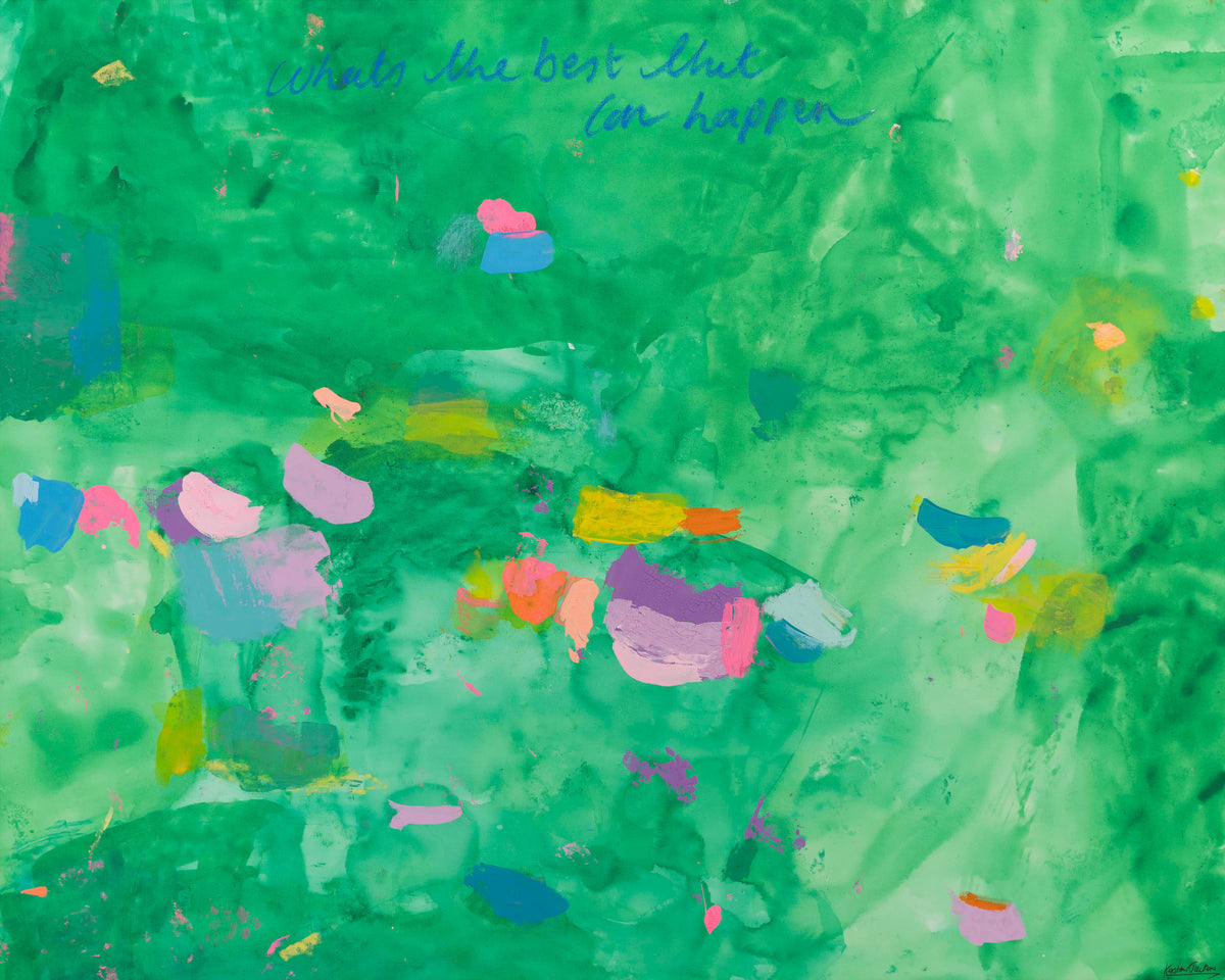 NEW: 'What's The Best That Can Happen #19' - 153 x 123cm