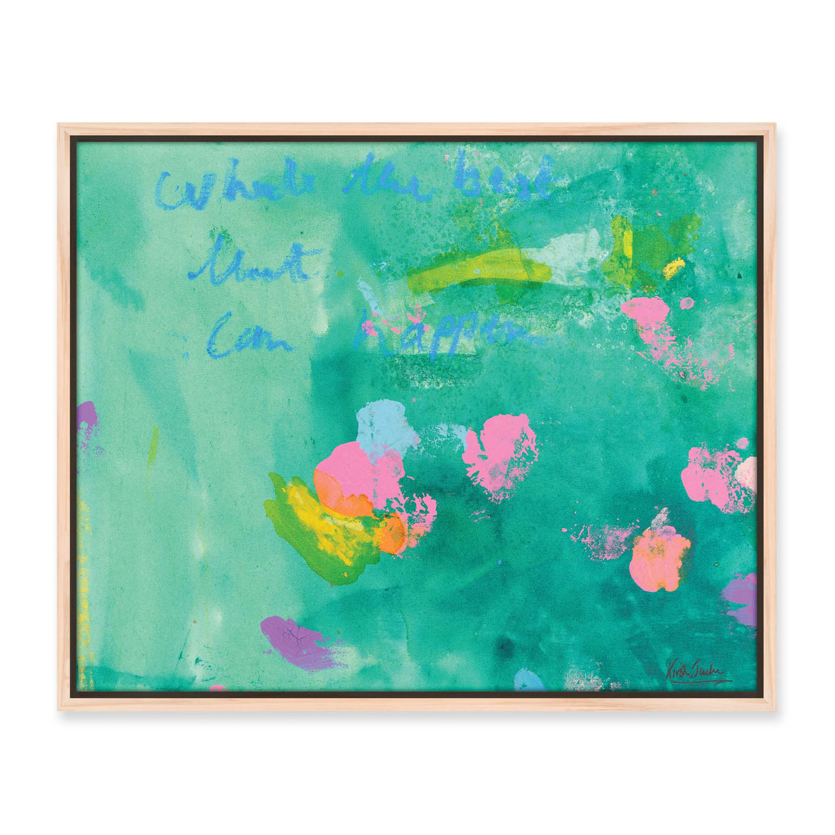 NEW: 'What's The Best That Can Happen #31' - 53 x 42cm