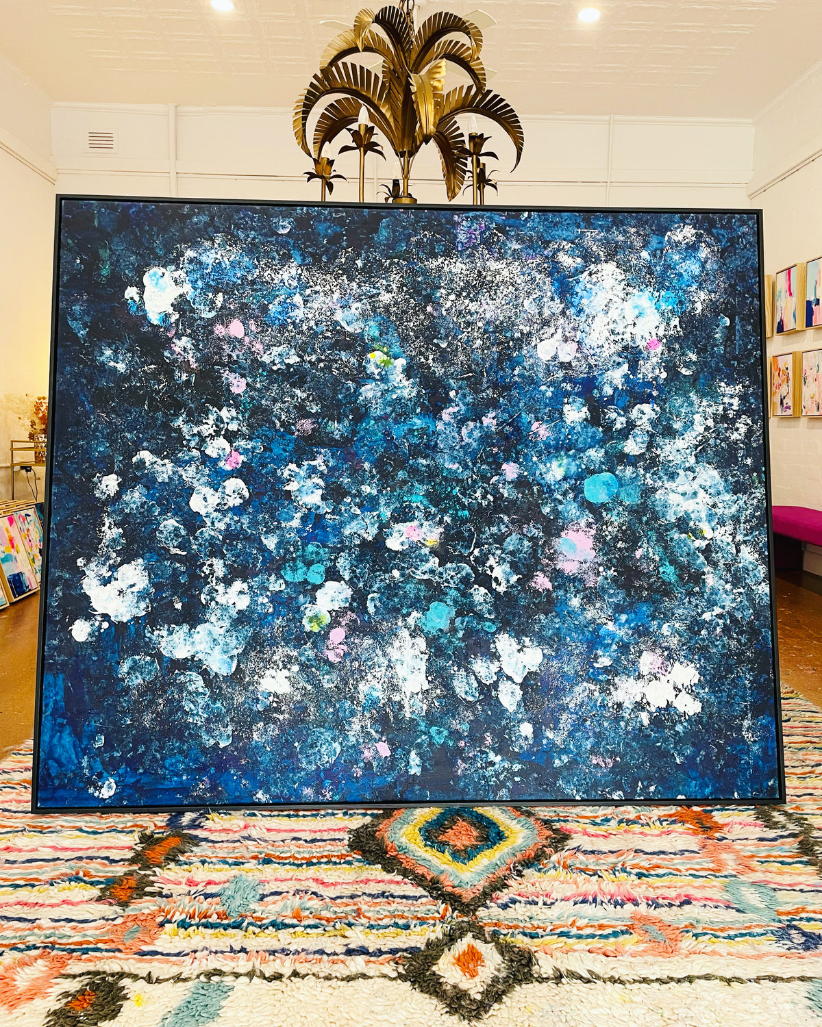 Blue tango series 183cm x 153cm