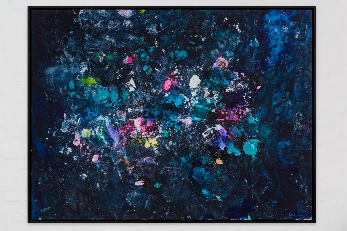 Blue Tango series #2  123cm x 93cm