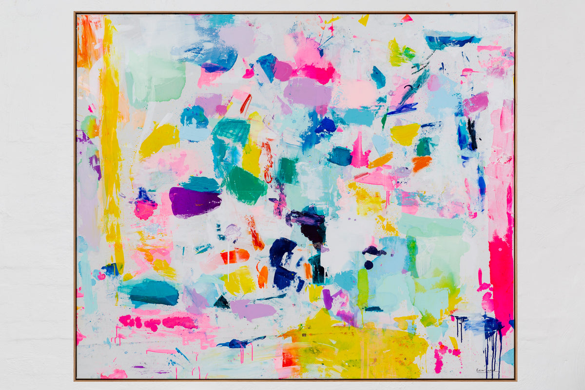 Groovy kind of love 183cm x 153cm