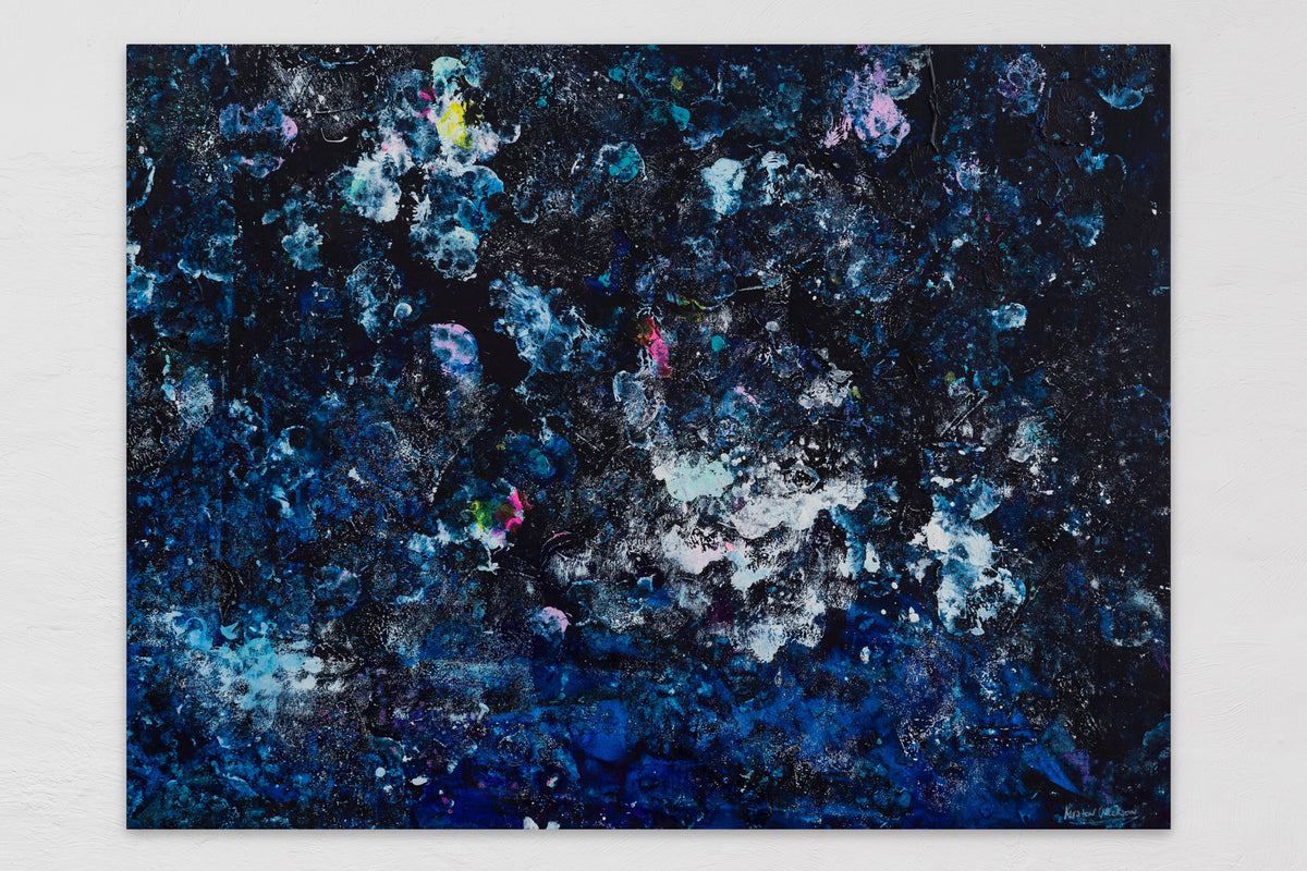 Blue Tango love#1  123cm x 93cm