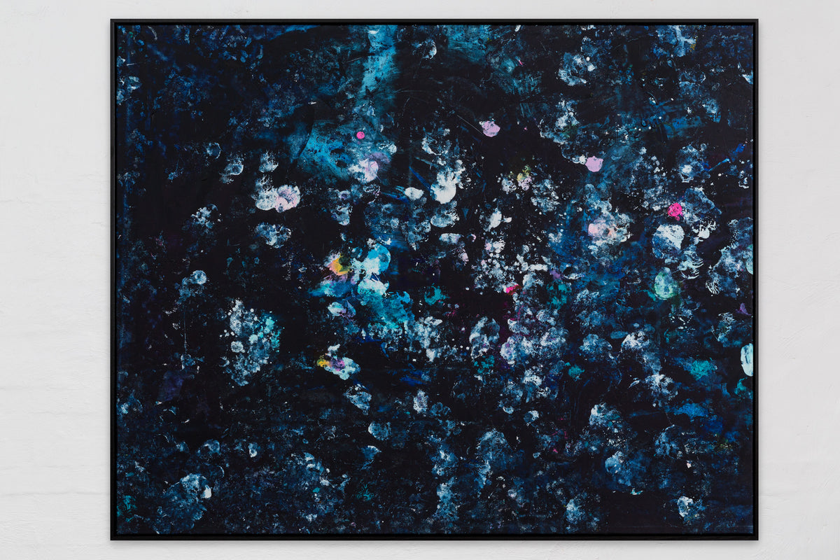 Blue Tango love  153cm x 123cm