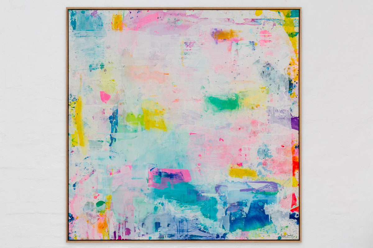 Alive  123cm x 123cm