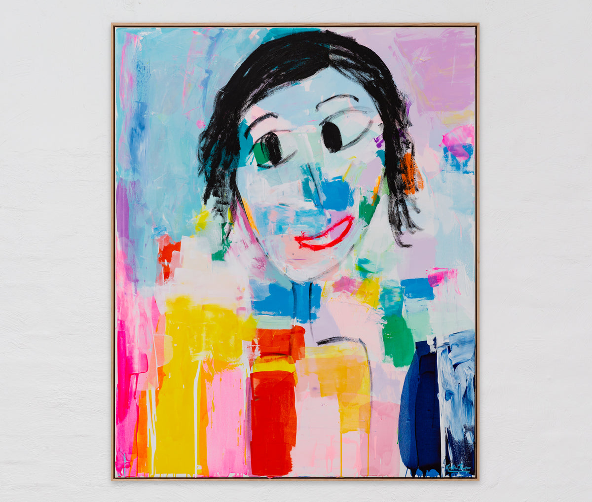 Happy me series  153cm x 123cm