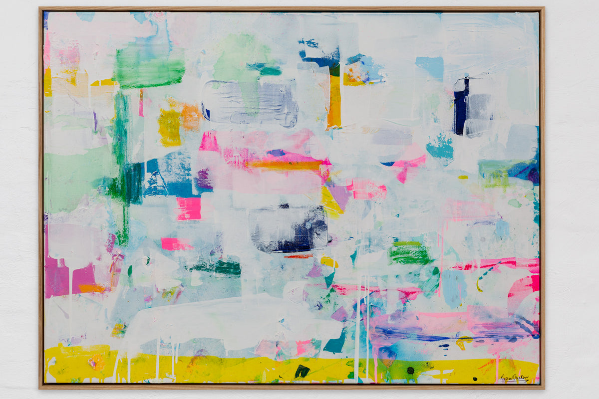 A very happy day  123cm x 93cm