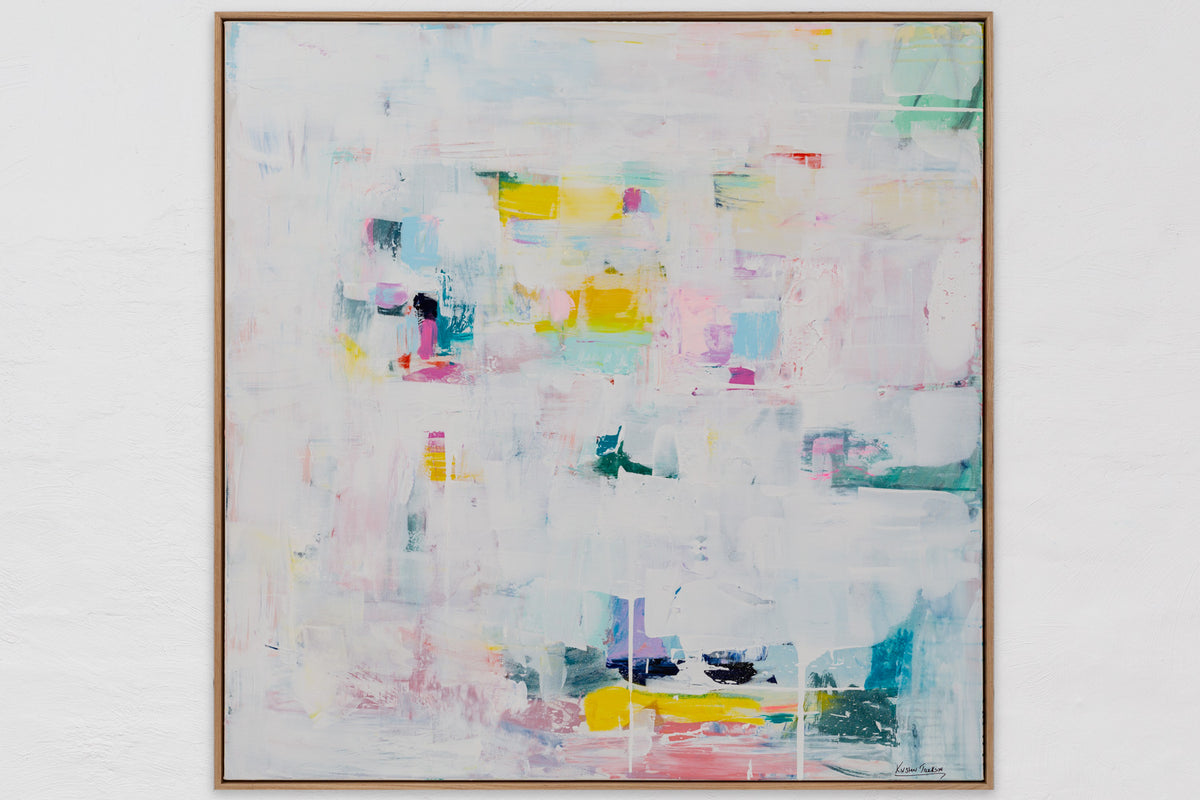 Live by the sun 123cm x 123cm