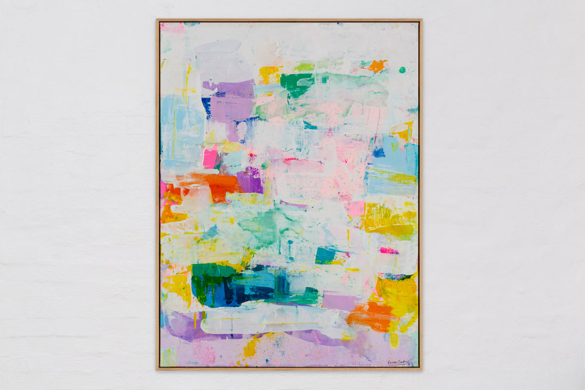 Fully alive  123cm x 93cm