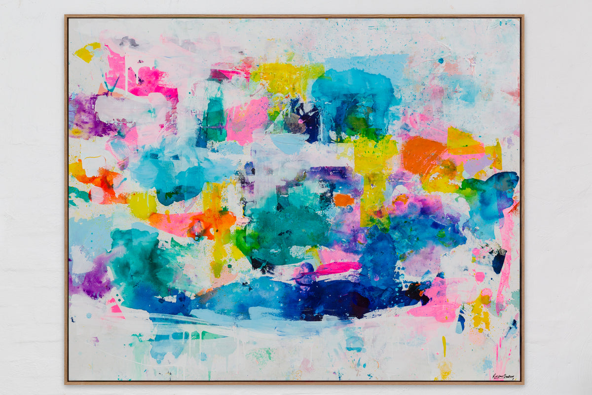 Lifted by love 153cm x 123cm