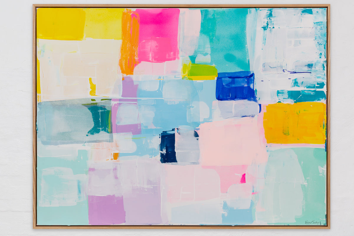 You make me smile  123cm x 93cm