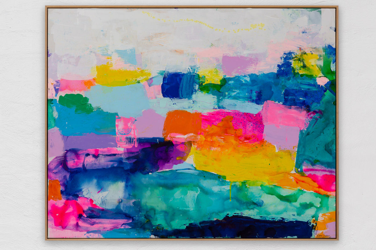 I am living with abundance  153cm x 123cm