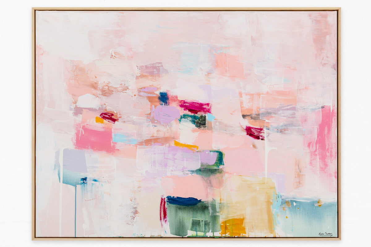 I am creating miracles in my life series 123cm x 93cm